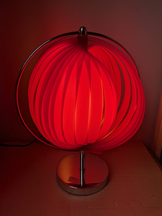 Image 1 of Kare Design Rot -Mondlampe-