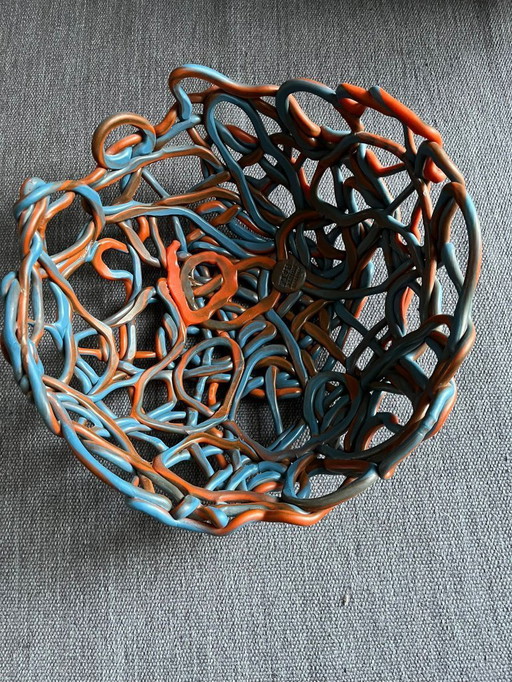 Gaetano Pesce ´spaghetti´ mand/ Fish design