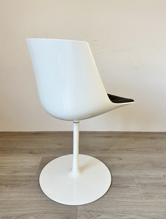 6 MDF Italia Flow Design Eetkamer Stoelen – Eetkamerstoelen, Plastic, Metal (photo 4 of 15)