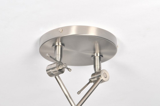 Lampada a Sospensione Doppia ZOXX Nero/Oro – Telaio Regolabile – Lampade a sospensione, Metal, Textile (photo 6 of 6)