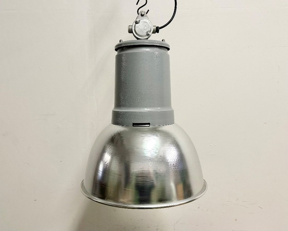 Image 1 of Industrial Italian Aluminium Pendant Lamp from Fael Luce, 1970s