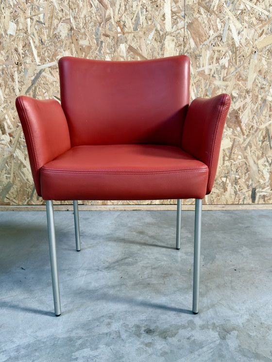 Image 1 of Jess Design Esszimmerstuhl mit Armlehnen ohne Rollen