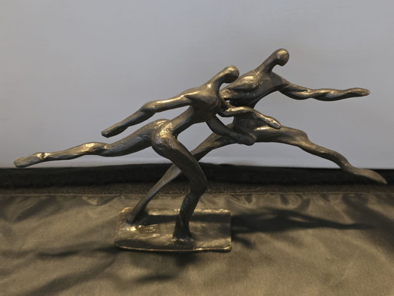 Bronzen beeldje Hans Kuyper – Beeldhouwkunst (photo 8 of 9)