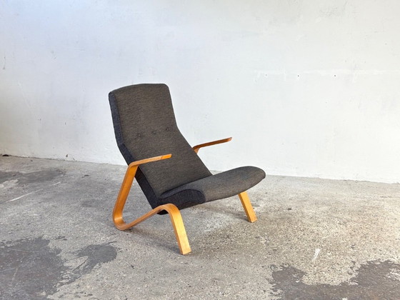 Grashopper Lounge Chair ontworpen door Eero Saarinen voor Knoll International in 1947 – Fauteuils, Textile (photo 3 of 15)