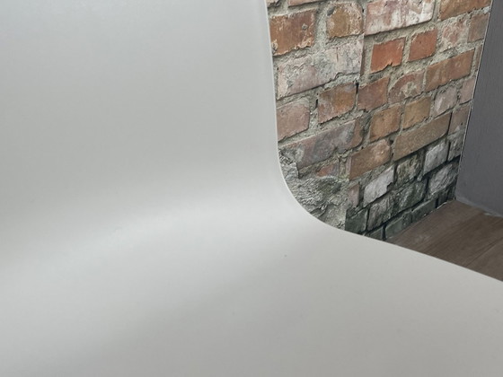 Image 1 of 4x Vitra HAL RE Sledge bianco