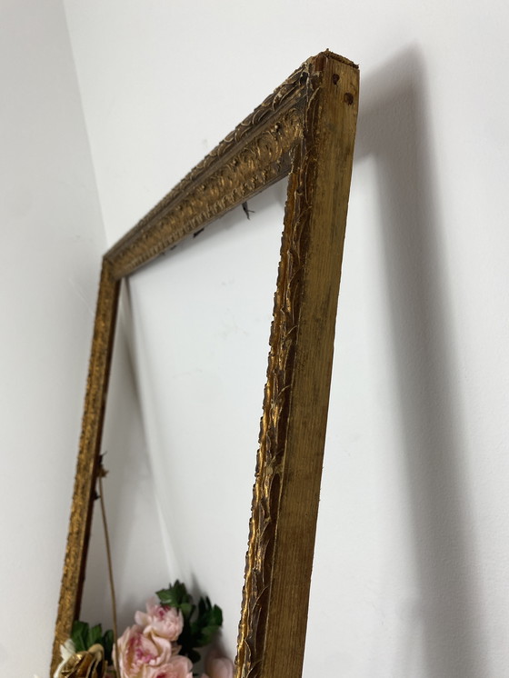 Image 1 of Antique Golden Wood Frame