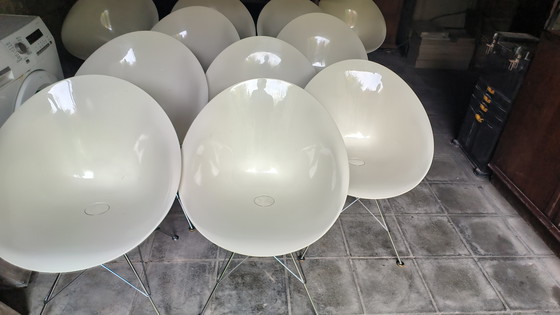 Image 1 of Set of 8 Kartell Ero chairs