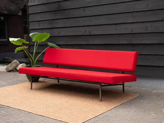 Canapé-lit vintage Gelderland | Canapé-lit Rob Parry | Rouge – Canapés 2 places, Wool (photo 3 of 6)
