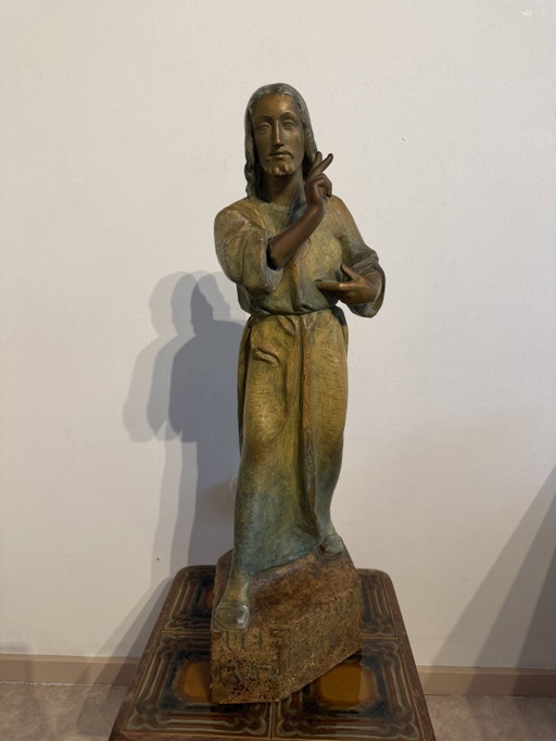 Large model Sacred Heart of Jesus - Gebr. van Paridon (63 cm)