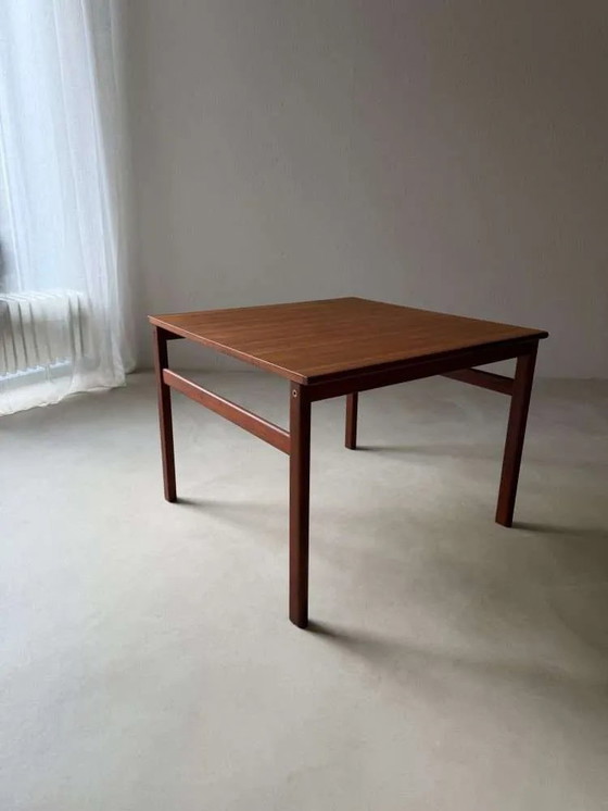 Image 1 of Table basse en teck d'Alf Svensson, design du milieu du siècle des années 1960