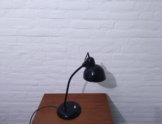 Kaiser Idell  - Bureaulamp 6551 - Vintage, Tafellampen, Metaal, Zwart (foto 6 van 7)