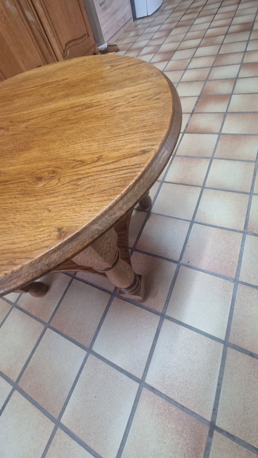 Solid wood table