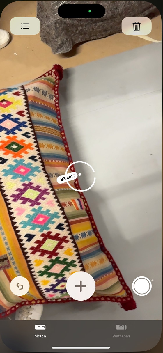 Image 1 of #Bohèmien Style#, Bont Vloerkussen, 85x85