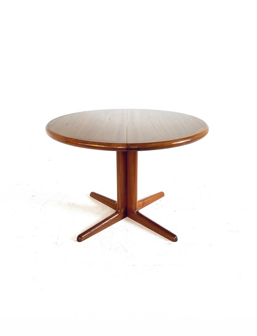 Vintage Deense Verlengbare Eettafel, Korup Stolefabrik ‘60
