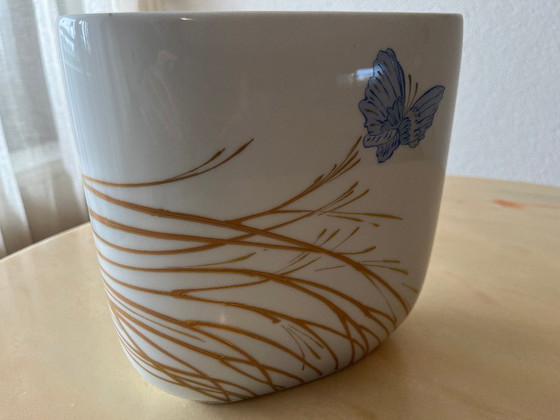 Ciotola decorativa + Vaso con motivi a farfalla – Rosenthal, Vasi, Porcelain (photo 4 of 7)