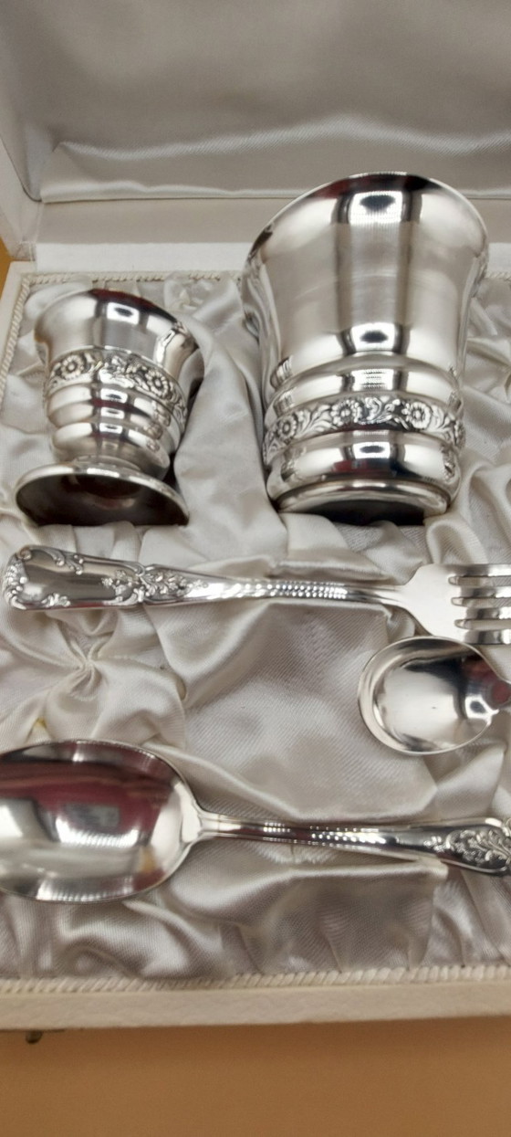 Versilbertes Tafelservice – Govaers, Besteckkassetten, Metal, Silver (photo 8 of 11)
