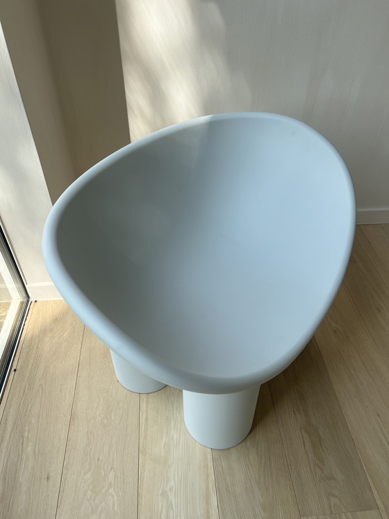 Image 1 of Sedia Driade roly poly grigio 2 pezzi