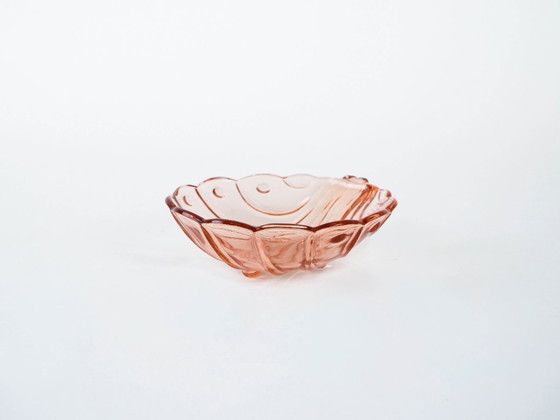 Image 1 of Bandeja de cristal, diseño italiano, década de 1960, fabricada en Italia.