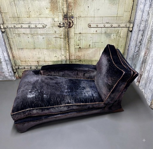 Velvet Chaise Longue, Design Bart van Bekhoven, Artistiek Breda – chaises longue, Wood (photo 2 of 5)