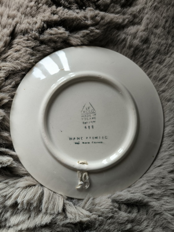 Image 1 of Two ceramic plates from the 70s