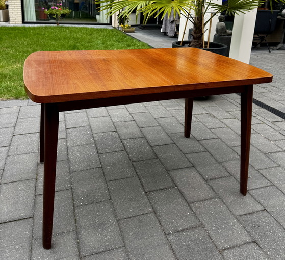 Vintage Teak Extendable Dining Table (40cm) 1960s – Wood (photo 2 of 6)