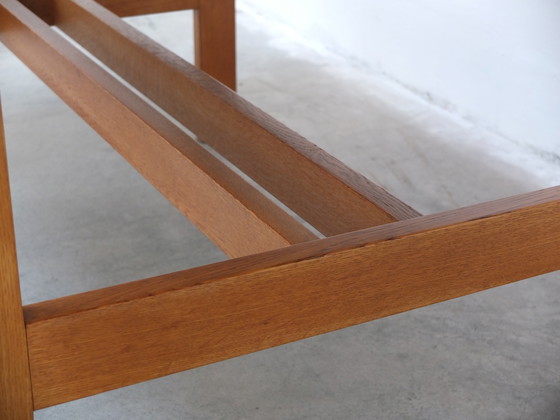 Image 1 of Extendable 'N-Line' Dining Table In Oak By P&J Neirinck, 1968