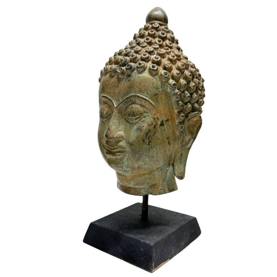 Testa di Buddha Antica in Bronzo – Thailandia – XIX Secolo – Lotto 452 – Sculture, Bronze (photo 8 of 8)