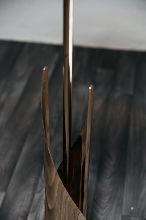 Image 1 of Lampadaire de style Hollywood Regency, design moderne des années 1970