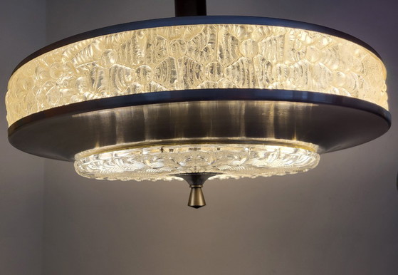 Lampada a sospensione Herda Mid Century – Lampade a sospensione, Aluminium, Glass (photo 2 of 8)