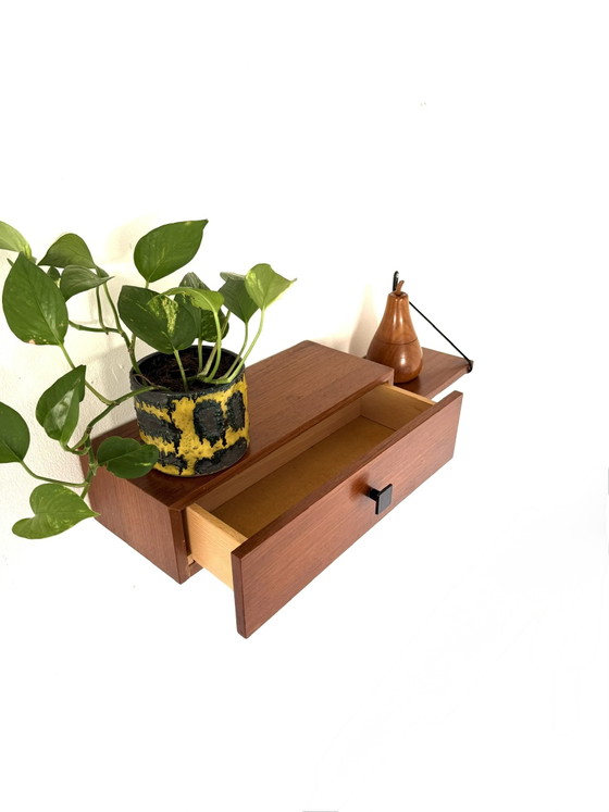 Pensile vintage in teak, Die & Flur anni '60 – Diele & Flur, Armadi a muro, Wood, Metal (photo 5 of 11)