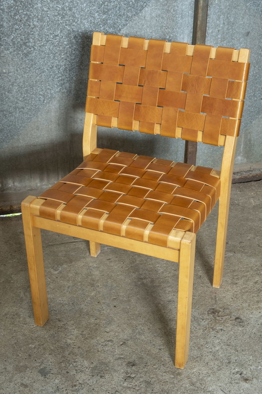 4 sedie Alvar Aalto modello 611