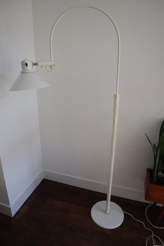 Image 1 of Vintage white floor lamp