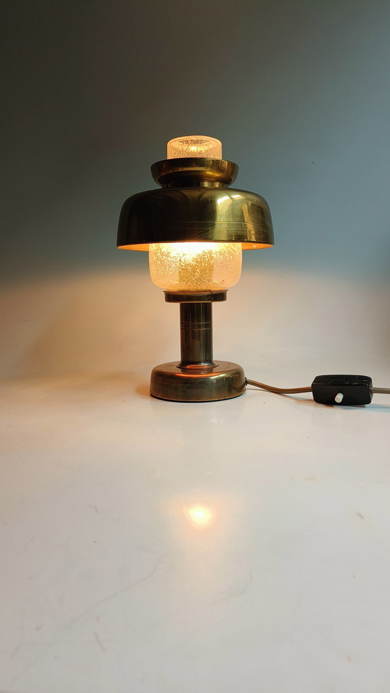 Image 1 of Lampada a fungo vintage di design Hillebrand degli anni '60