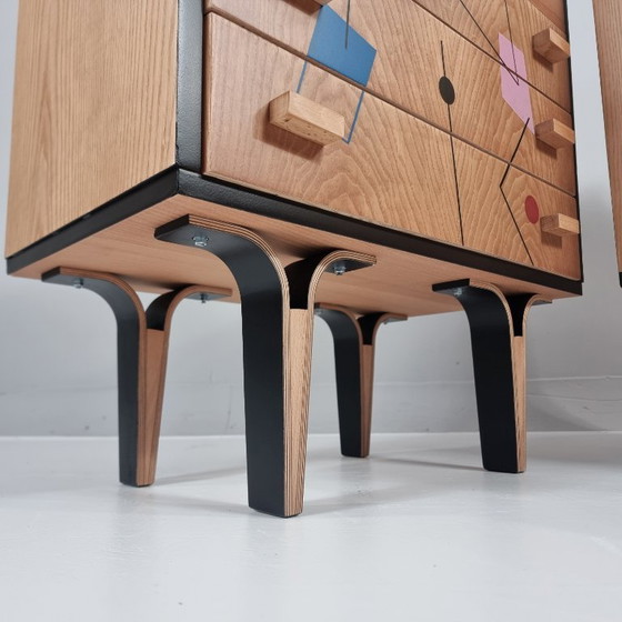 Image 1 of Comodini, anni '70, set di 2