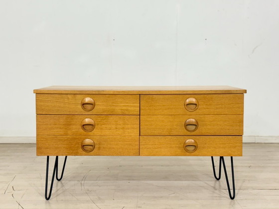 Image 1 of Hellerau Serie 427 ladekast / dressoir in mid-century stijl