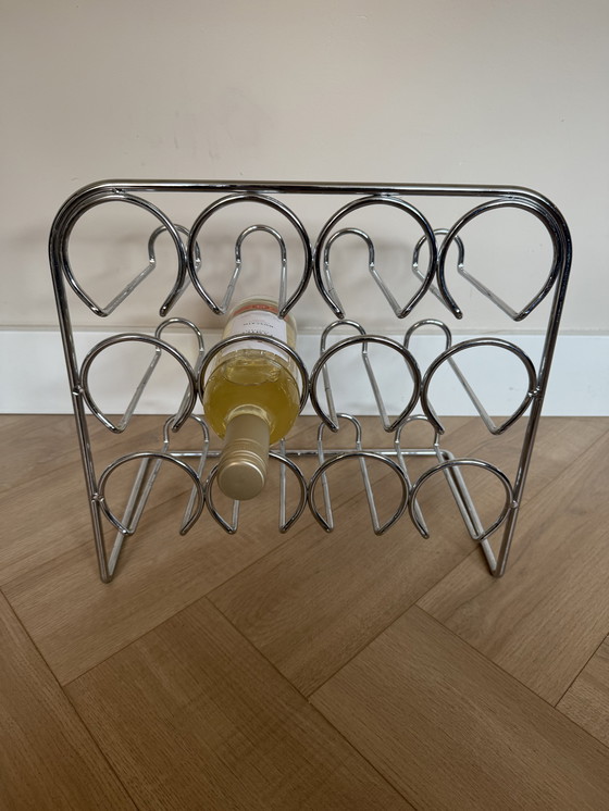 Image 1 of Wine rack chrome