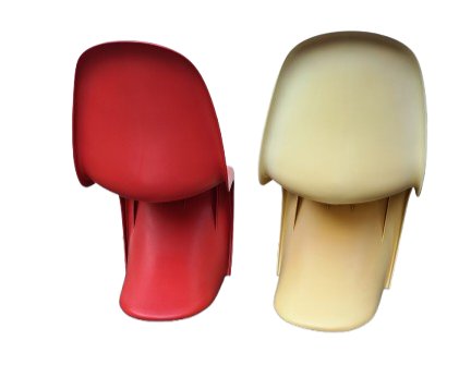 Image 1 of 6 x Stühle im Stil von Verner Panton