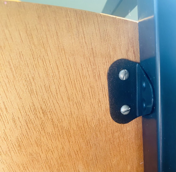 Image 1 of Auping Carelle 552 designstoel 50s - Nero metaal met teak