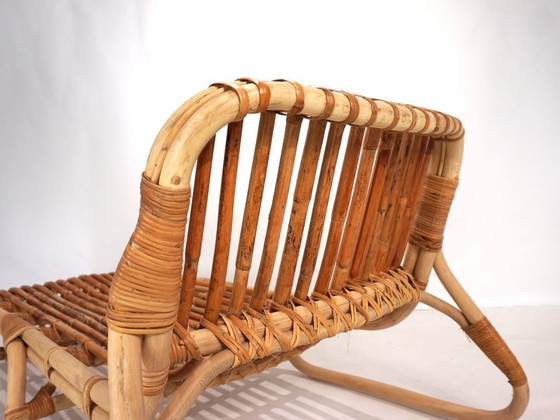 Image 1 of Tumbona de bambú, 1970