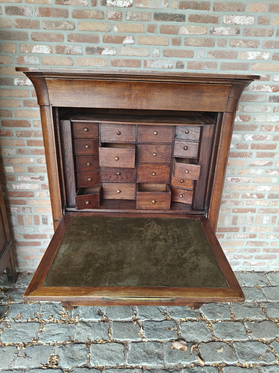 Secretary – Desk, Wood, Brass (photo 2 of 6)