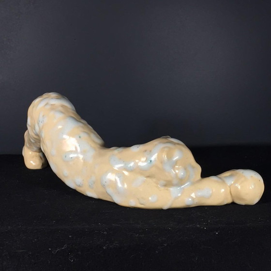 Sculptures de Panthère en Céramique Art Déco dans le style de Domien Ingels, années 1930 – Ceramic, Art Deco (photo 5 of 15)