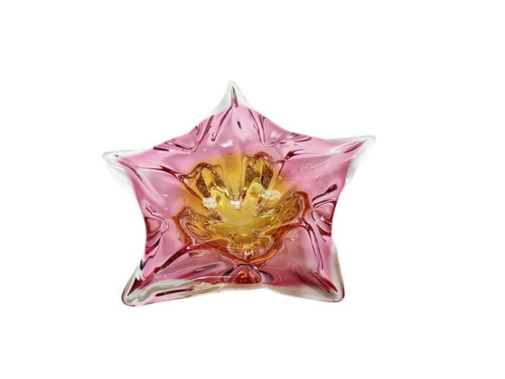 Bol décoratif de J. Hospodka pour la verrerie Chribska, ancienne Tchécoslovaquie, années 1960 – Glass (photo 6 of 15)