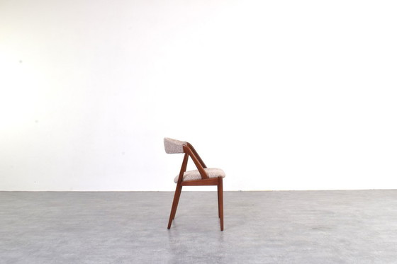 Image 1 of Chaises en teck style Mid-Century, modèle 31, par Kai Kristiansen pour Schou Andersen, années 1960, lot de 4