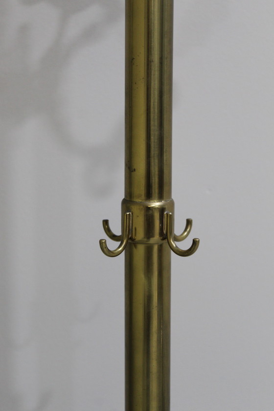 Image 1 of Vintage Standing Coat Stand, Wardrobe - Brass