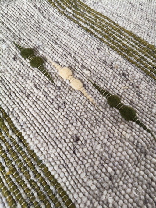 Exclusivo juego de 5 kilims de lana polaca de Artes Gdańsk (años 70), en estado impecable, ¡como nuevo!