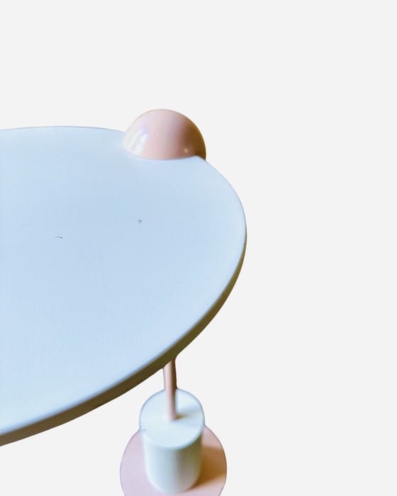 Image 1 of Tavolino "Piccolo" in stile Memphis – Edward Geluk per ArCo, Paesi Bassi, 1984 Girevole