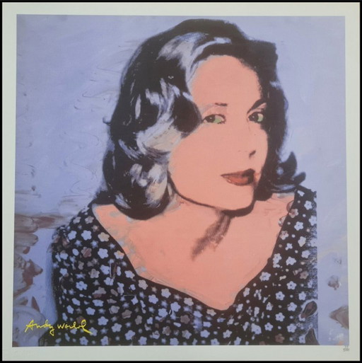 D'après Andy Warhol, Sao Schlumberger, années 1980, lithographie