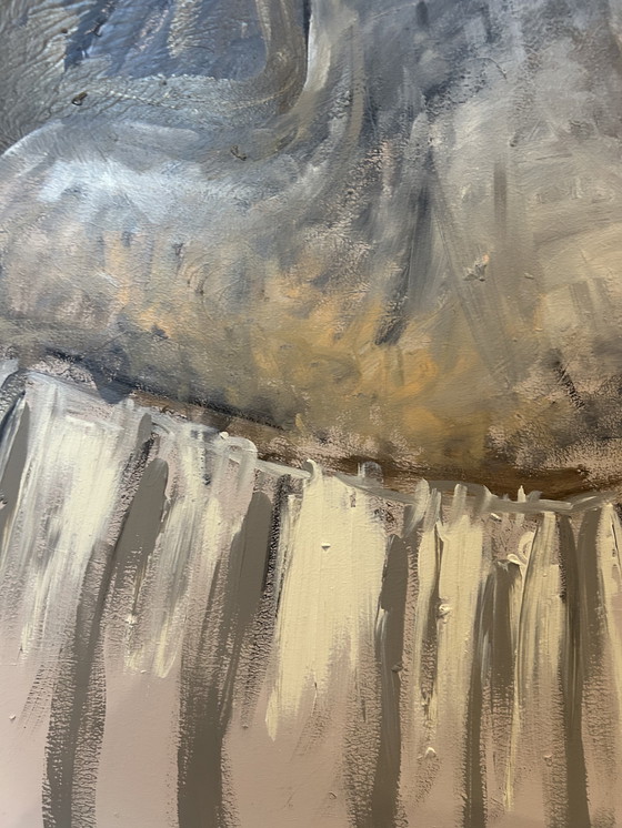 Image 1 of Painting acrylic on canvas 1m x 1.40m