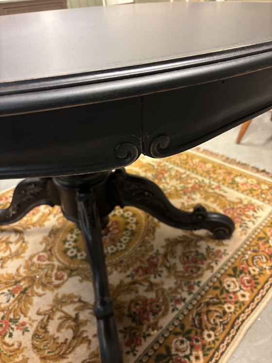 Image 1 of Antique / Baroque / Brocante dining table / round table