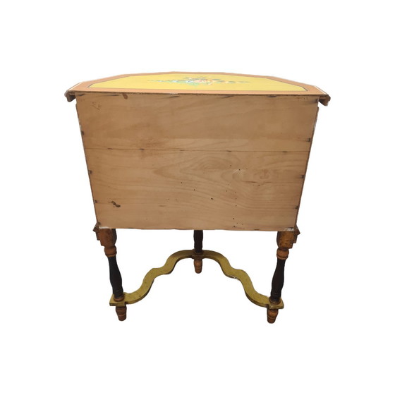 Image 1 of Alter italienischer bemalter Schrank Firenze, 1950er Jahre